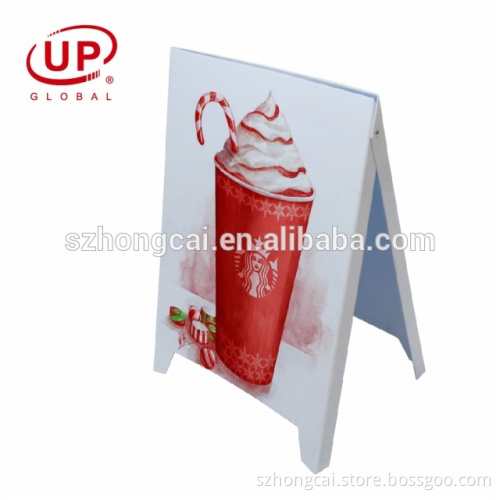 Plastic Portable Poster sign board stand